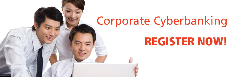 Corporate Cyberbanking Register Now